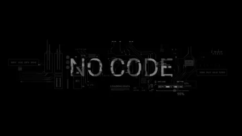 HUD No Code . Data Information Stock Footage 290952589