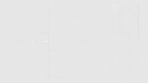 HUD orbit elements technological geometry planet Stock Footage 306533851