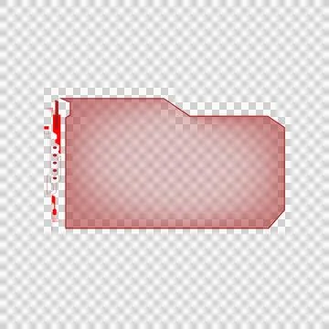 Hud panel frame futuristic overlay element gaming isolated Stock Illustration