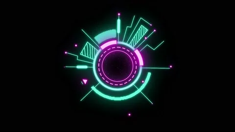 HUD R-ELEMENT 스톡 동영상 205591753