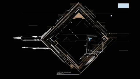 HUD R Stock Footage 205587987