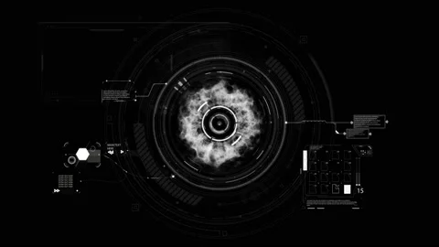 HUD R SCAN (2) Stock-Footage 170211221