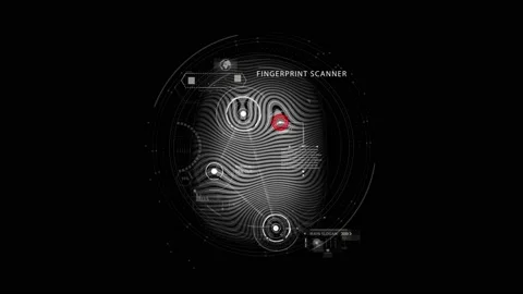 HUD R SCAN (4) Stock Footage 170211371