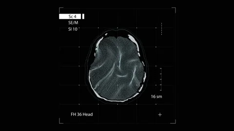 HUD R SCAN (7) Stock Footage 170212564