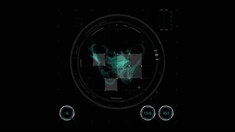 HUD R SCAN (8) Video stock 170212180