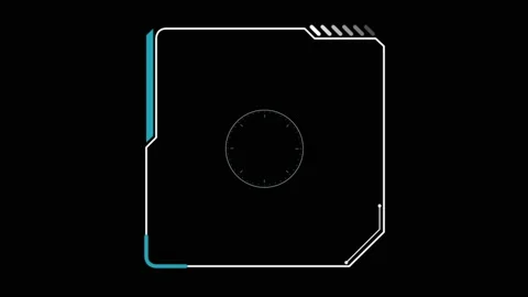 HUD R square Stock Footage 207072452