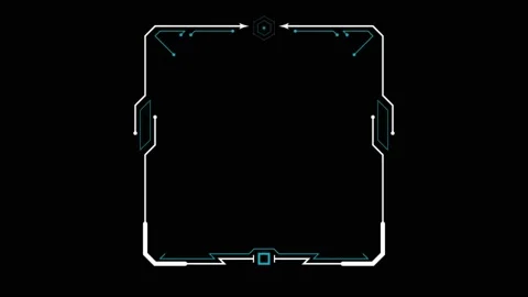 HUD R square 動画素材 207072688