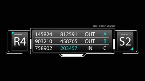 HUD-R-UPDATE Stock-Footage 207348138