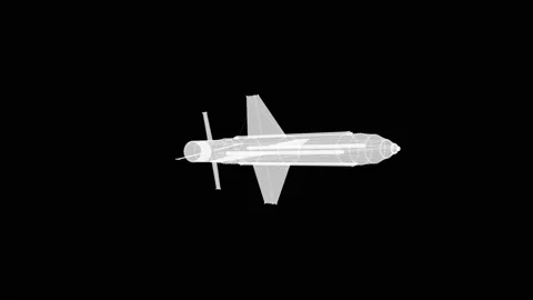 HUD Rocket 4 Stock Footage 221299838