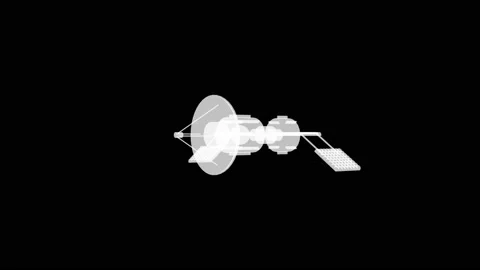HUD Satellite 5 Stock Footage 221299836