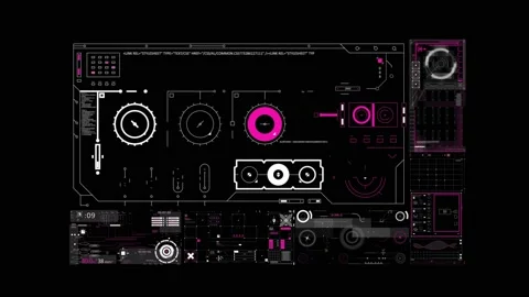 HUD scenee 5 Stock Footage 231694800