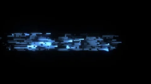 HUD screen cool glitch HIGH CLASS text animation background logo seamless loop Stock Footage 99921938