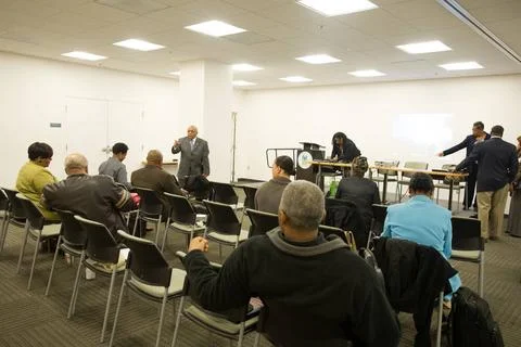 HUD Section 3 programs meeting, HUD headquarters, with Fair Housing and Eq... Foto stock