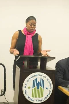 HUD Section 3 programs meeting, HUD headquarters, with Fair Housing and Eq... Foto stock