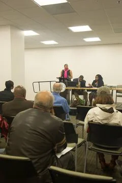 HUD Section 3 programs meeting, HUD headquarters, with Fair Housing and Eq... Foto stock