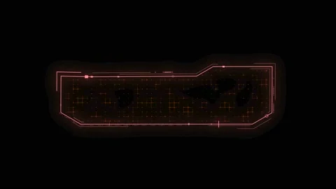 HUD speach bubble 13 Stock Footage 232366212