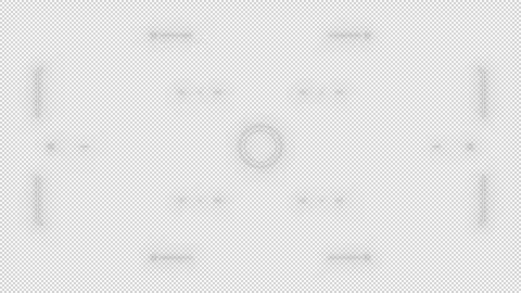 HUD target animation loading. Aiming. Futuristic drone UI Stock Footage 293432661
