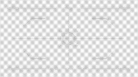 HUD Target Loading, Aiming, Drone Interface Stock Footage 293546027