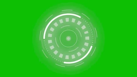 HUD technological futuristic elements. Sci Fi circle . Stock-Footage 250220589