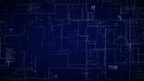 HUD technological futuristic interface. Stock Footage 121579599