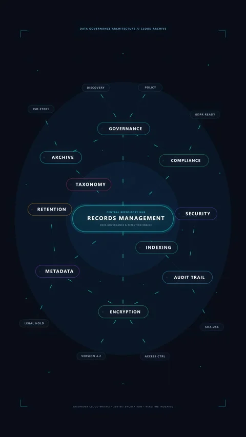 Hud technology animation, dark interface, futuristic data, loop stock Stock Footage 347056698