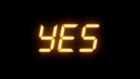 Hud text. Text opener. Yes Stock Footage 82212557