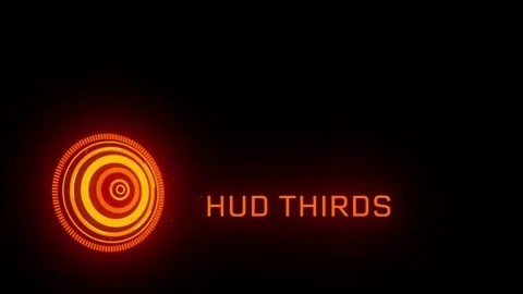 HUD Thirds Stock After Effects