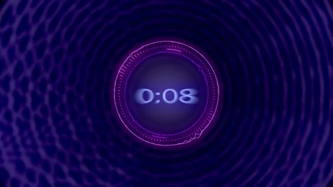 HUD user interface background. Sci-fi futuristic crosshair graphic animation. Stock Footage 104167320