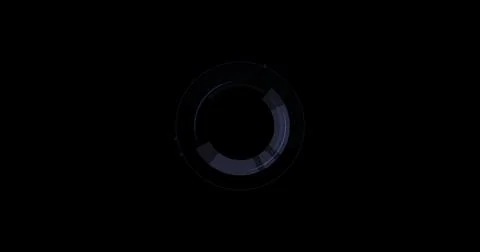 HUD user interface, sci-fi, future technology, dotted line and particle element Stock Illustration