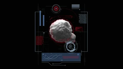 HUD Virus 4 Stock Footage 211285484