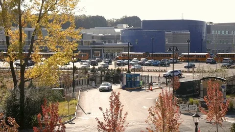Hudson County Schools of Technology NJ Stock Footage 97140833