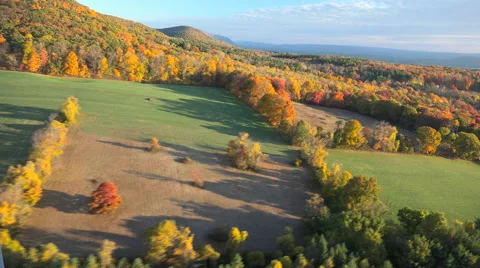 Hudson Valley 4K Aerials Vídeos de archivo 43858007