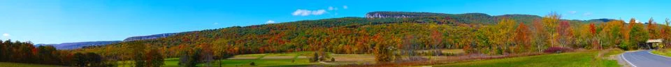 Hudson Valley Autumn Stock Photos