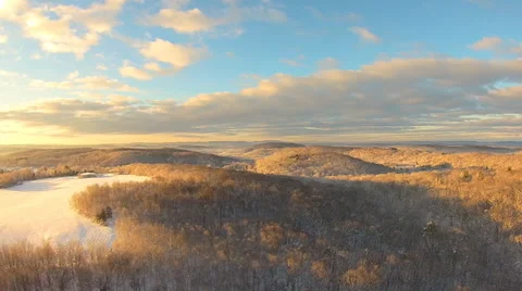 Hudson Valley HD Aerials 스톡 동영상 45651533