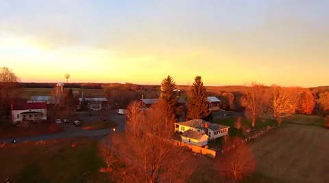 Hudson Valley HD Aerials 스톡 동영상 45654238