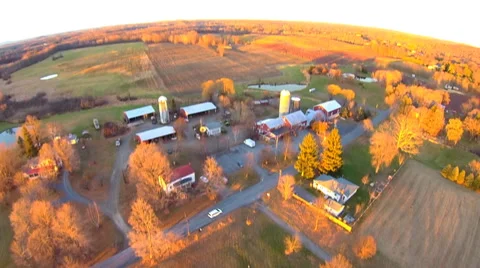 Hudson Valley HD Aerials 스톡 동영상 45654664