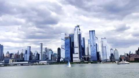 Hudson Yards Office Complex Manhattan Stock Footage 333417280
