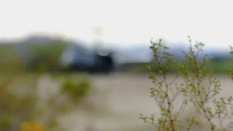 Huey Focus Racks Stock Footage 71438288