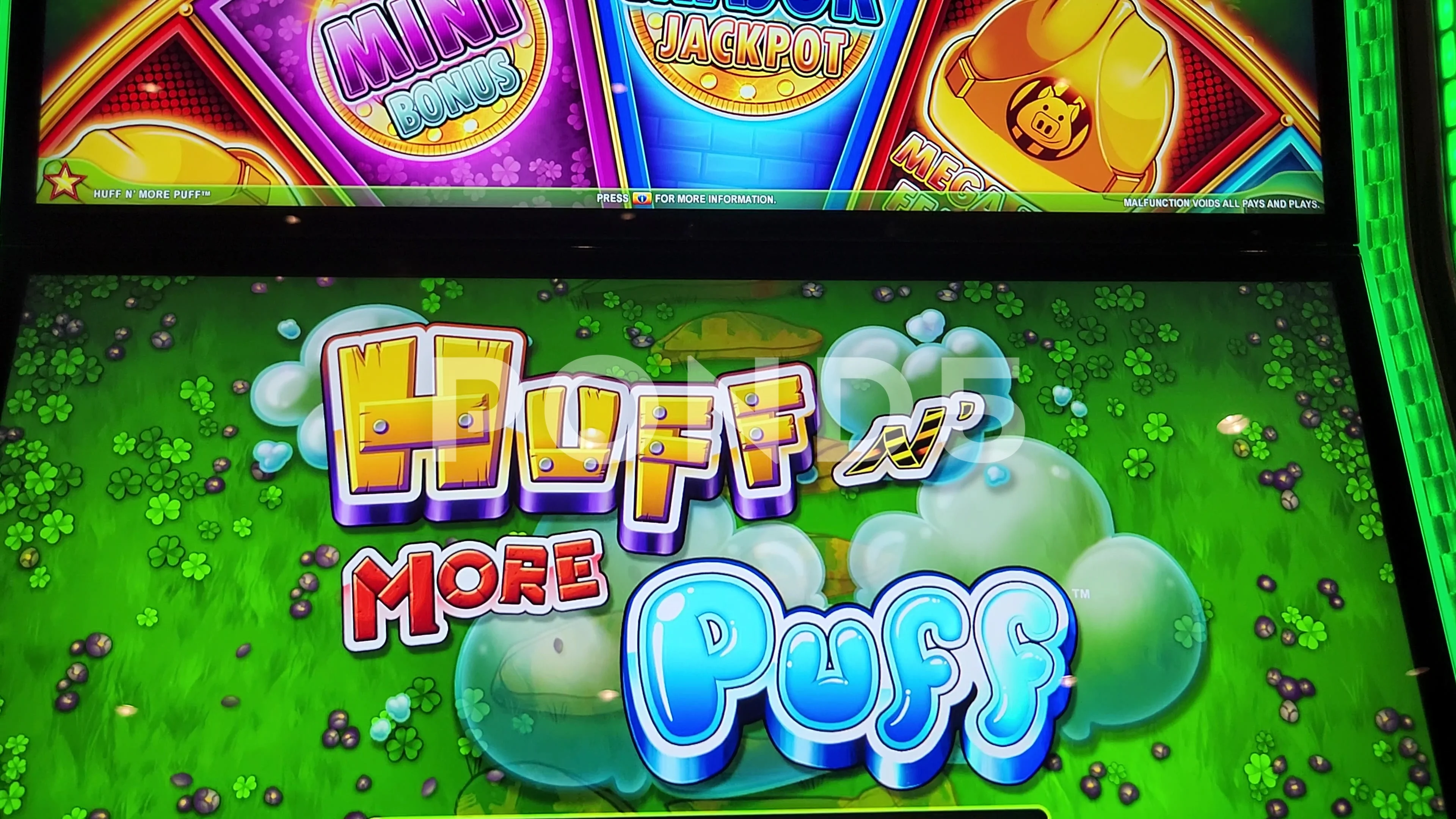 new huff and puff slot machine