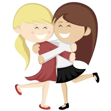 Hug collection Stock Illustration