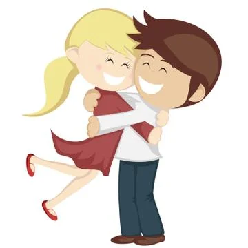 Hug collection Stock Illustration