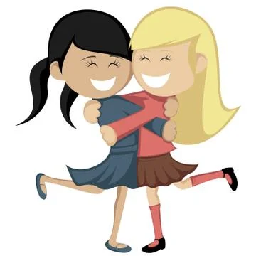 Hug collection Stock Illustration