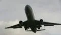 Huge airplane flying overhead HD Footage