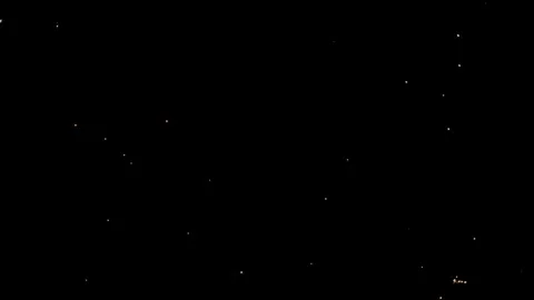 Huge amazing firework exploding over the night sky Stock Footage 93816270