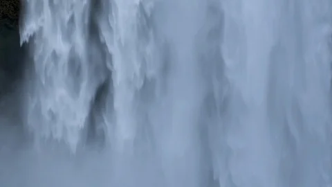Huge amounts of water falling Video stock 91252646