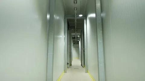 A huge automated factory from the inside Stock Footage 239723711