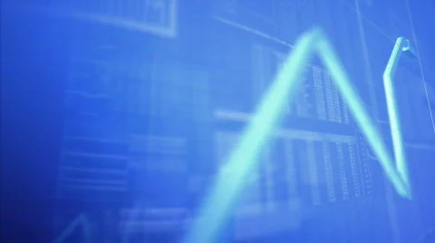 Huge charts background, LOOP Видео 596256