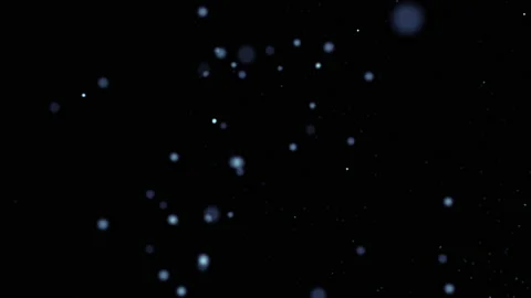 Huge cloud of blue lights Video stock 143336391