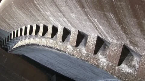 Huge Dam 4 Stock Footage 10609009