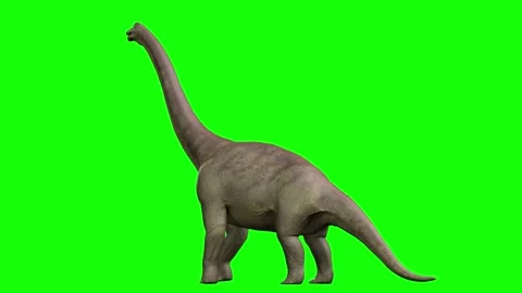 A huge dinosaur animation 4K Stock Footage 194855788